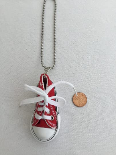 Sneakerhead Car Charm Rear View Mirror Hanging Ornament Decor Sneakers Shoe Collector